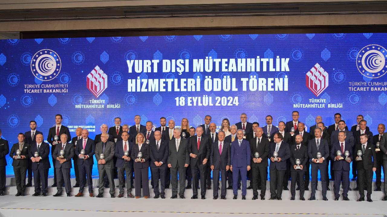 Dev Türk Müteahhitlerine ödül