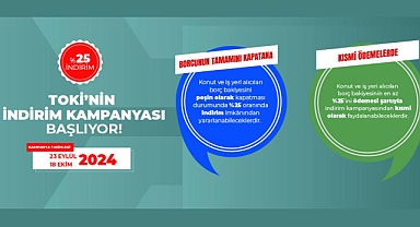 Yüzde 25 TOKİ indirim fırsatı kimler için?