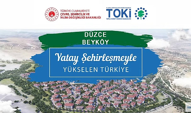 48 daireli Düzce Beyköy TOKi projesinde konut belirleme kura çekilişi sonuçları heyecanı