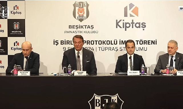 KİPTAŞ, Beşiktaş Kulübünün çözüm ortağı ve paydaşı oldu