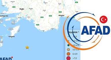 Son Dakika AFAD az önce duyurdu: Antalya'da korkutan deprem! Muğla, Kaş sarsıntıyı hissetti