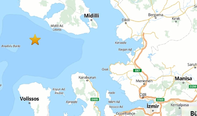 Son Depremler: Ege Denizi'nde 4.0 büyüklüğünde korkutan deprem! Son deprem İzmir'de hissedildi...