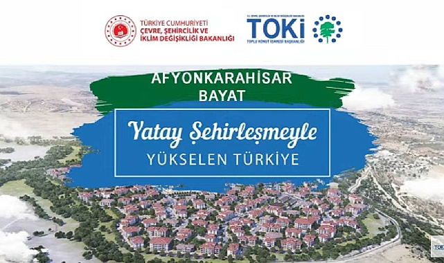 219 daireli TOKİ Afyonkarahisar Bayat projesinde hak sahipliği konut kura sonuçları belli oldu