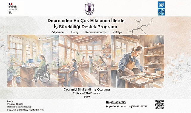 Depremzede kadın girişimciler için 200 Bin TL'ye kadar hibe desteği