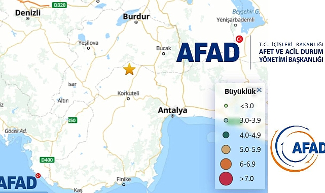 Son dakika AFAD duyurdu: Antalya'da deprem! Bu iller de hissetti...