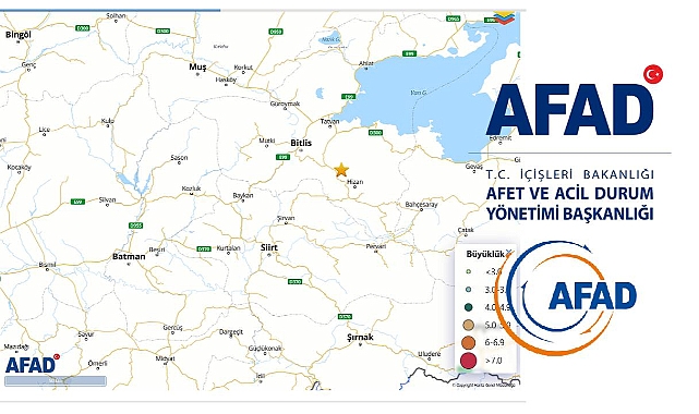 Son dakika AFAD duyurdu: Bitlis'te deprem! İki deprem uykuda yakaladı...