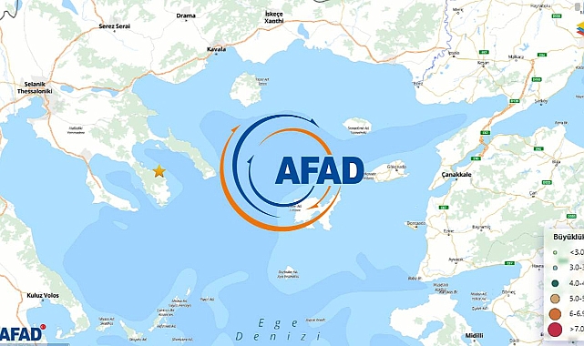 Son dakika AFAD açıkladı: Çanakkale Gökçeada açıklarında deprem oldu!