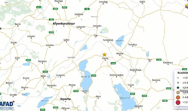 Son dakika AFAD açıkladı: Isparta'da bu akşam deprem mi oldu?