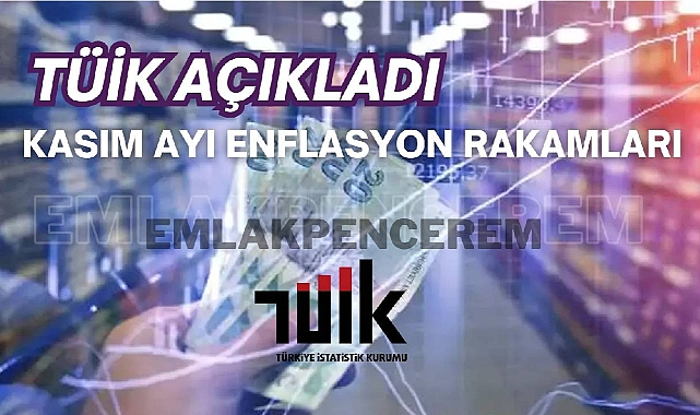 Son dakika TÜİK açıkladı: Kasım ayı enflasyon rakamları (TEFE-TÜFE)
