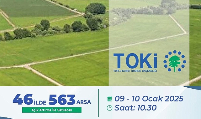 TOKİ arsa ihalesi duyurdu! TOKİ'den uygun fiyatlı, ucuz arsalar Emlak Müzayede üzerinden gidiyor...