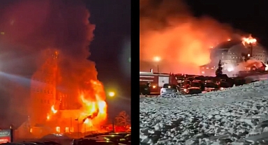 Bolu'da Kartalkaya kayak merkezinde otel yangını faciası! 10 ölü, 32 yaralı