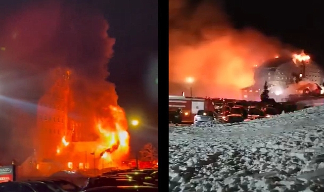 Bolu'da Kartalkaya kayak merkezinde otel yangını faciası! 10 ölü, 32 yaralı