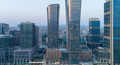 İFM'deki 40 ve 46 katlı Ziraat Bankası kuleleri tamamlandı
