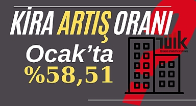İş yeri ve konut kira artış oranı! 2025 Ocak'ta kiralara yapılacak zamlı artış yüzde 58.51 olarak uygulanacak
