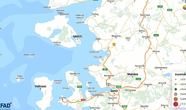 İzmir Bergama'da deprem! AFAD son dakika İzmir depremini açıkladı...
