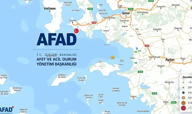 İzmir'de deprem! AFAD son dakika duyurdu