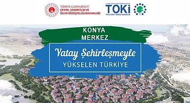 Konya'da TOKİ 250 bin sosyal konut kura heyecanı