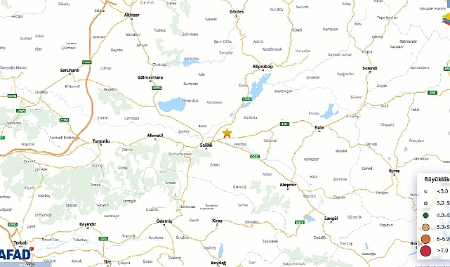 Manisa'da deprem! Son depremler AFAD ilk verileri açıkladı