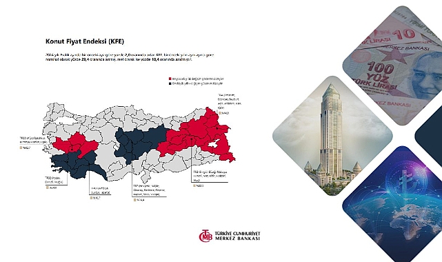 Merkez Bankası duyurdu: Konut fiyatları 2024'ü reel düşüşle tamamladı