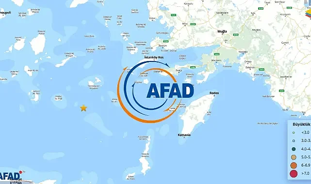 Son dakika AFAD duyurdu: Muğla'da Datça merkezli deprem