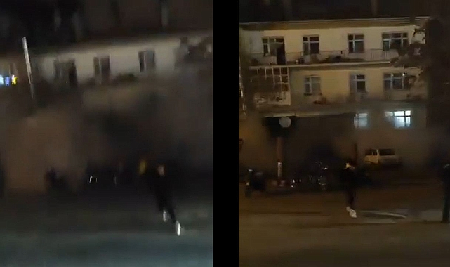 Son dakika: Konya'da 3 katlı bina çöktü! Konya Selçuklu'da binanın çökme anı böyle görüntülendi