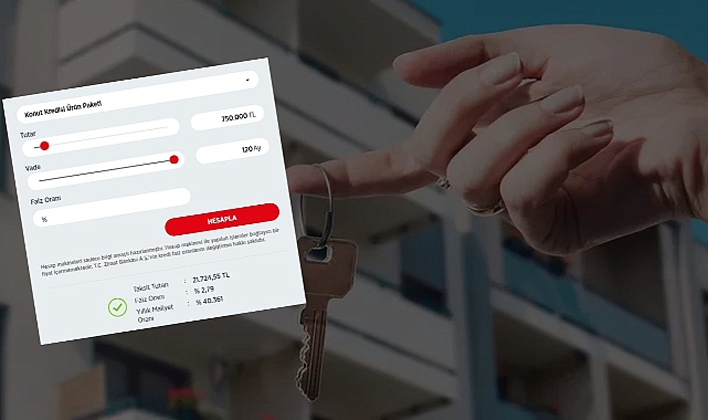 Ziraat Bankası 750 bin TL konut kredisi veriyor! ZB konut kredisi faiz oranı ne kadar geri ödemesi olacak?