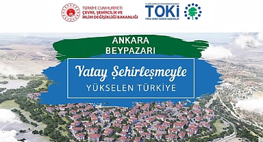 24 daireli Ankara Beypazarı TOKİ projesinde kura heyecanı yaşandı