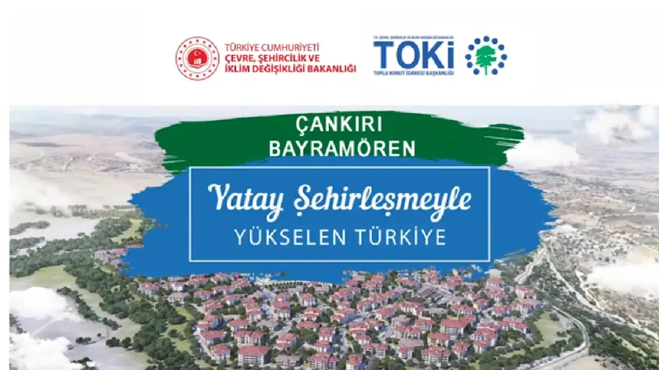 45 dairelik Çankırı Bayramören TOKİ'de hak sahipliği konut belirleme kurası tamamlandı