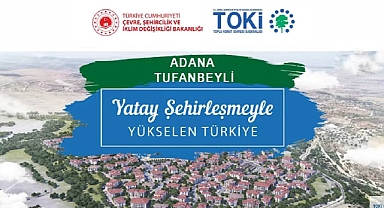 Adana'da Tufanbeyli TOKİ evleri kura heyecanı