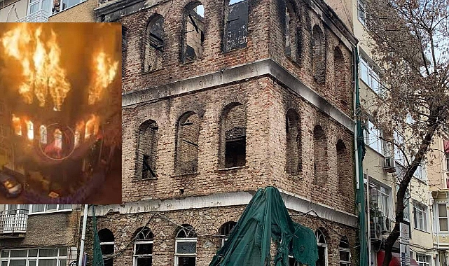 Eski Moda karakolu tarihi Rıza Paşa Karakolu yangında küle döndü