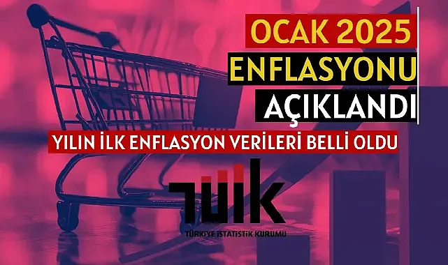 Son dakika yılın ilk enflasyonu TÜİK duyurdu: Ocak ayı enflasyon rakamları (TEFE-TÜFE)
