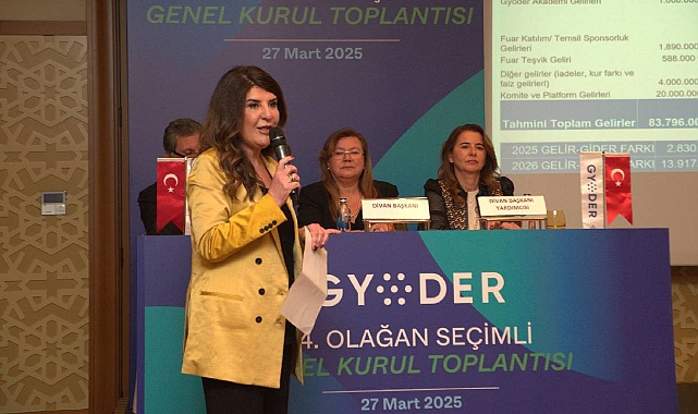 Neşecan Çekici, bir kez daha GYODER Başkanı seçildi