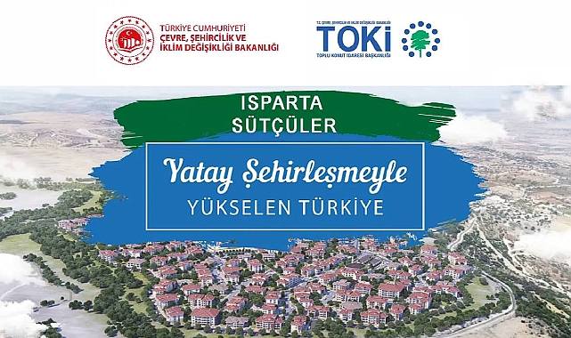 Isparta'da 124 adet TOKİ konutu için kura heyecanı yaşandı
