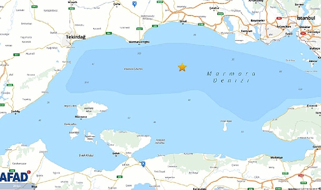 İstanbul'da Silivri açıklarında deprem oldu! AFAD ve Kandilli son dakika duyurdu...