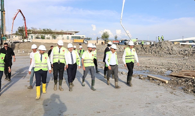 Ağrı Valisi Mustafa Koç dev projeyi inceledi