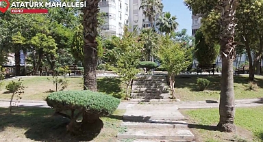 Antalya Kepez'de parklar onarılarak yenileniyor