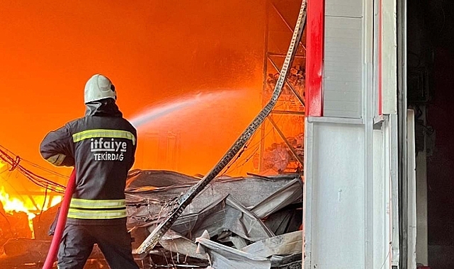 Tekirdağ'da itfaiye 5889 acil olaya müdahale etti