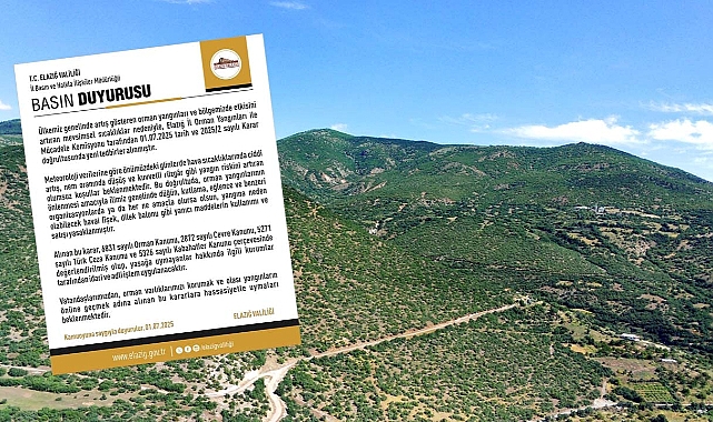 Elazığ'da Valilik duyurdu: Satışları yasaklandı!