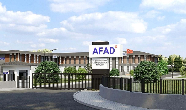 Eskişehir'deki dev AFAD yerleşkesi inşaatı devam ediyor