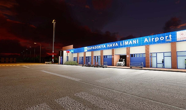 Kapadokya Havalimanı pistlerinden 6 ayda 10 bin üzerinde uçak iniş kalkış yaptı