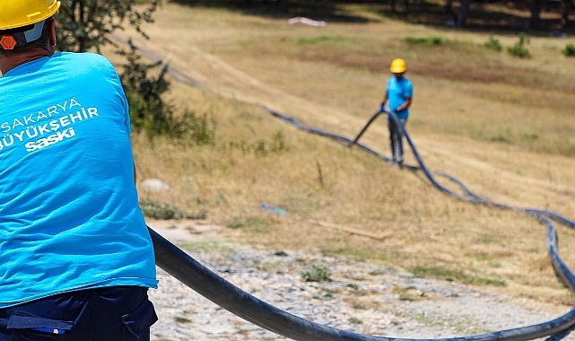 Sakarya'nın artan su talebine karşı yeni altyapı çalışmaları