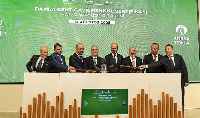 Borsa'da gong Emlak Konut Damla Kent (DMLKT) için çaldı