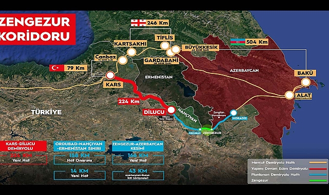 Kars – Iğdır – Aralık - Dilucu demiryolu projesi Kalyon'a emanet