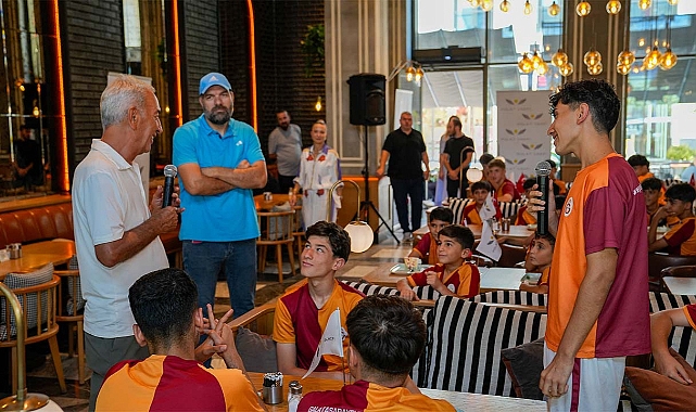 Polat Vakfı, Galatasaray Nusaybin Spor Okulları’ndan öğrencileri İstanbul’da ağırladı