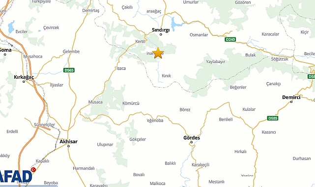 AFAD son dakika duyurdu: Balıkesir Sındırgı'da peş peşe depremler!