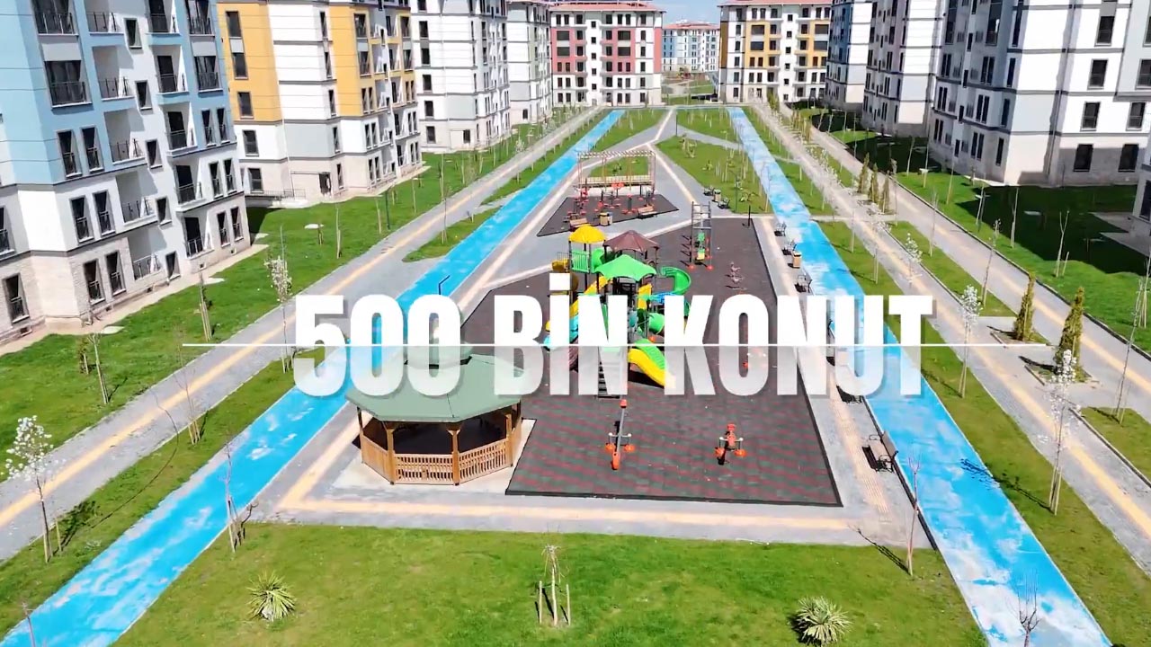 İstanbul Kayaşehir'de 500 Bin konut için