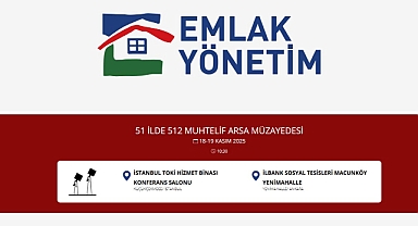 Arsa arayanlara 51 ilde Emlak Müzayede fırsatı