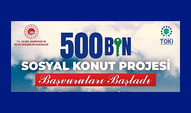 TOKİ 500.000 konut başvuru ekranı açıldı!