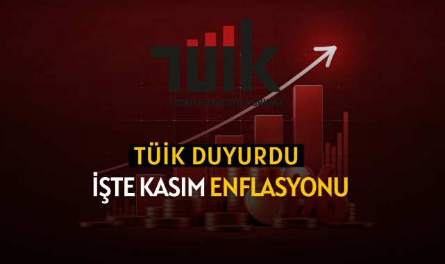 2025 Kasım ayı enflasyon rakamları TEFE-TÜFE açıklandı