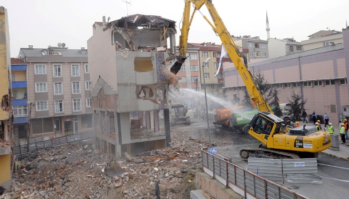 Kentsel dönüşüm risk tespiti ve yıkımlarda İstanbul başı çekti